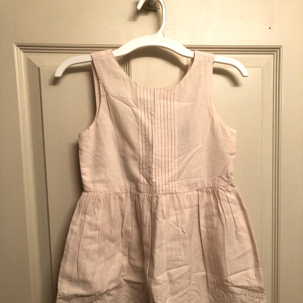 Beautiful pale pink Girls 6X Summer Cotton Dress